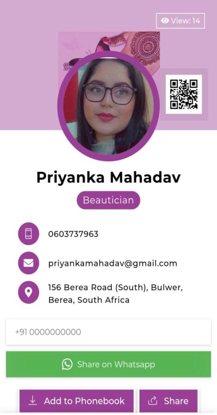 digital business card